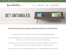 Tablet Screenshot of jareddefife.com
